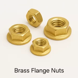 Brass Flange Nuts