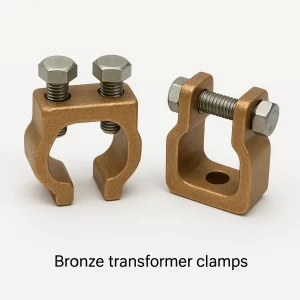 Bronze Transformer Clamps