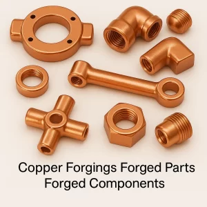 Copper Forgings Forged Parts Forged Components