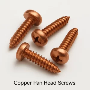 Copper Pan Head Screws